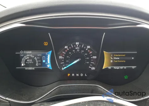 2017 Ford Fusion Se Hybrid z USA, uszkodzony, nr VIN 3FA6P0LU2HR409218